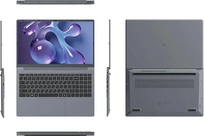 Ноутбук Digma Nova (DN15R5-ADXW11-Win11P) Ryzen 5 3500U 16Gb SSD512Gb AMD Radeon Vega 8 15.6" IPS FHD (1920x1080) grey WiFi BT Cam 6000mAh — фото 8