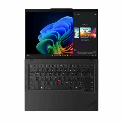 Ноутбук Lenovo ThinkPad T14 Gen 6 (21QDS6DX00-Win11Pro) Ultra 7 255U 16Gb SSD 512Gb Intel Graphics 14 WUXGA IPS TS Cam 57Вт*ч KBD RUENG Черный — фото 4