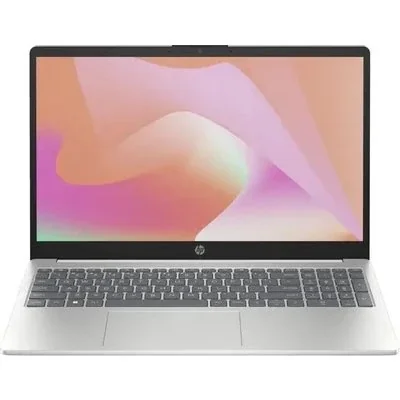 Ноутбук HP 15-fc0025ny (B8GJ5EA-FreeDOS) Ryzen 5 7520U 16Gb SSD512Gb AMD Radeon 610M 15.6" IPS FHD (1920x1080) silver WiFi BT Cam — фото 1