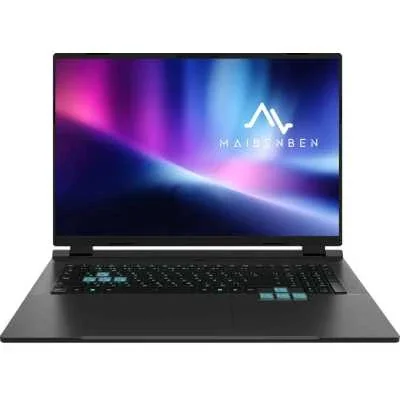 Ноутбук Maibenben X18A-R989570R3RLB4E10-Linux 18" FHD IPS 144Hz, AMD R9-8945HXH, 24Gb, 1Tb SSD, NVidia RTX5070 8Gb черный