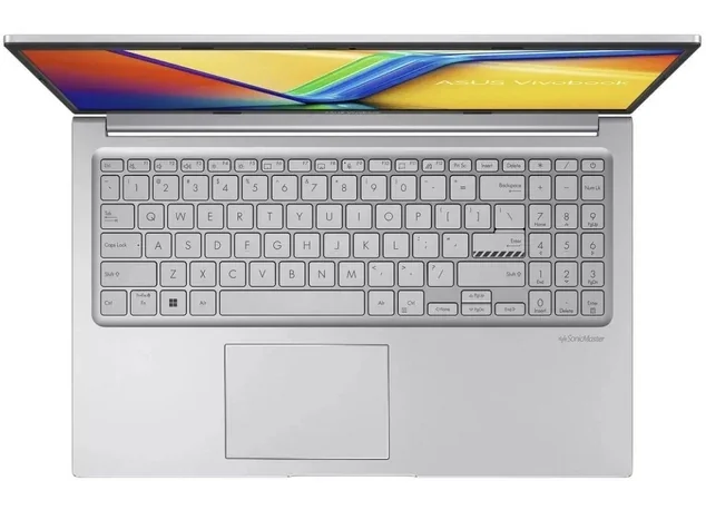 Ноутбук ASUS Vivobook 15 (90NB13Y2-M03FE0) Intel Core 3 100U 1200MHz 15.6", 1920x1080, 8GB, 256GB SSD, Intel Graphics, Wi-Fi, Bluetooth, Без ОС Silver — фото 4