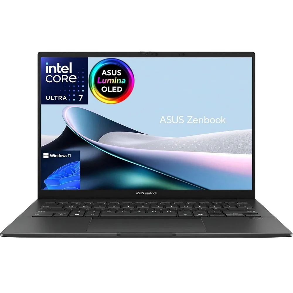 Ноутбук ASUS Zenbook 14 UX3405CA-U7512 (90NB14W7-M00MP0-Win11) Intel Core Ultra 7 255H/16Gb (soldered D5)/SSD512Gb/UMA/14"/OLED/Touch/WUXGA/1920x1200