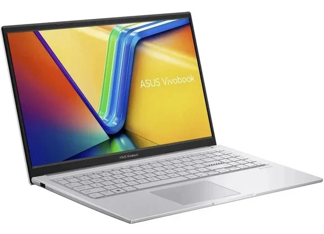 Ноутбук ASUS Vivobook 15 (90NB13Y2-M03FE0) Intel Core 3 100U 1200MHz 15.6", 1920x1080, 8GB, 256GB SSD, Intel Graphics, Wi-Fi, Bluetooth, Без ОС Silver — фото 2