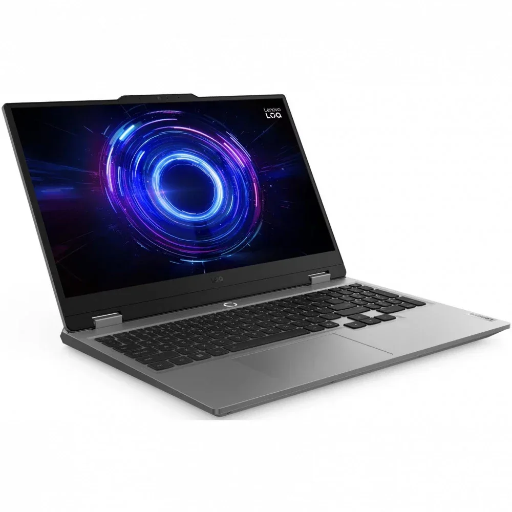 Ноутбук Lenovo LOQ 15IRX10 (83JE00WTIN) Intel Core i7-14700HX/16Gb (1*16 D5)/SSD1Tb/RTX5060 8Gb (100W)/15.6"/IPS/FHD/1920x1080/144Hz/NoOS/Luna Grey — фото 1