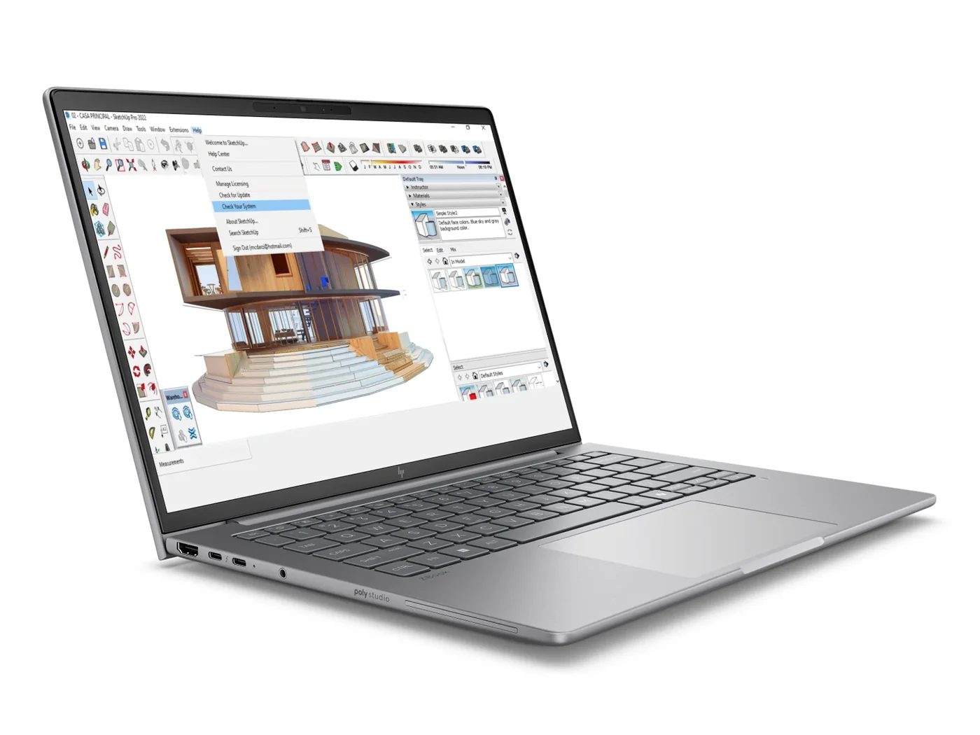 Ноутбук HP ZBook 8 G1i 14 (C9FV7ES) Core U7-255H,14" WUXGA(1920x1200) IPS AG 300nits, NVIDIA RTX 500 ADA 4GB, 16Gb DDR5(1) 1Tb SSD PCIe NVMe, 77Wh LL — фото 2