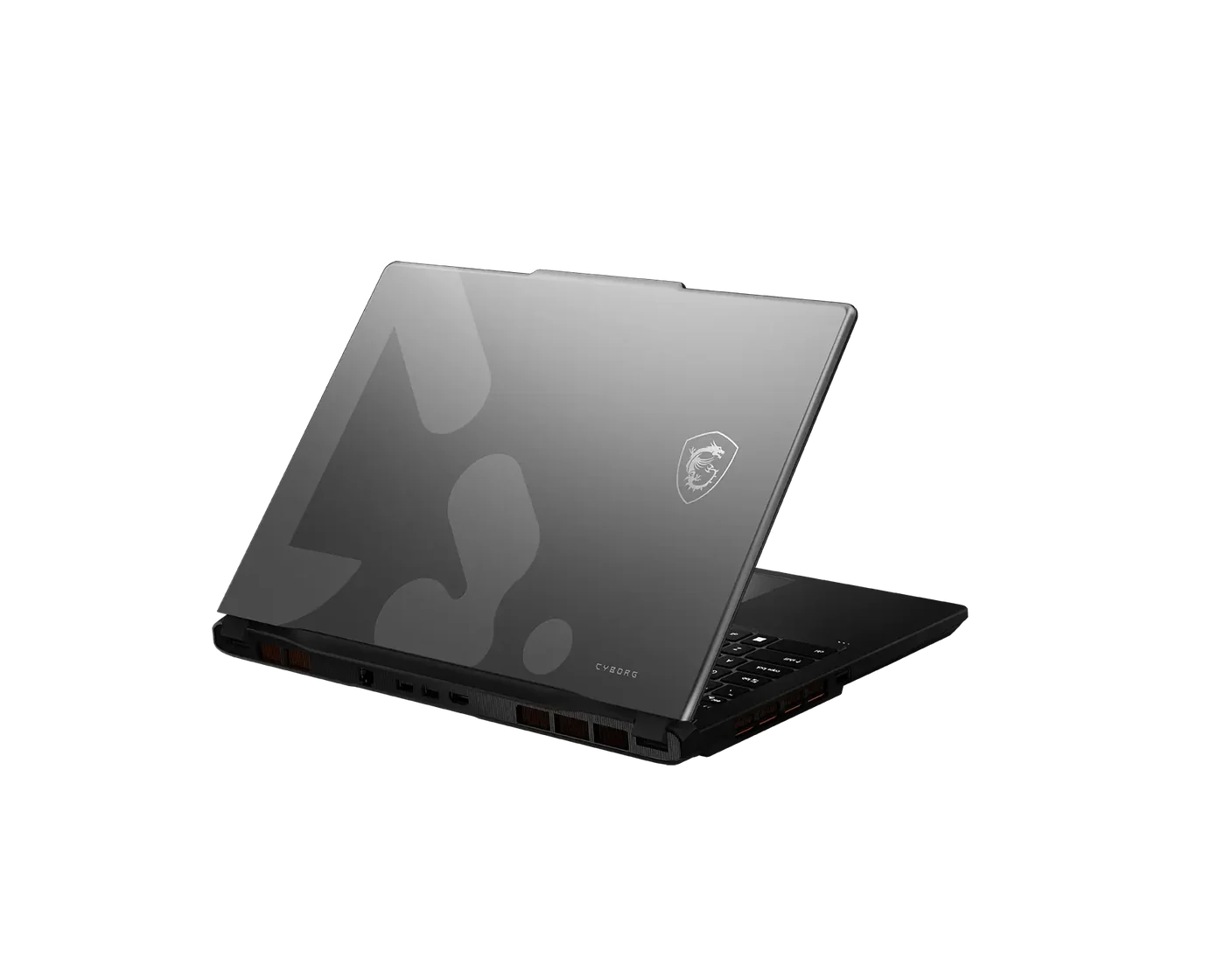 Ноутбук MSI Cyborg 15 Max C2WG-227XRU (9S7-15T111-227) Intel Core 7 240H, 16Gb, SSD512Gb, RTX5070 8Gb, 15.6", IPS, FHD, 1920x1080, 144Hz, NoOS, Grey — фото 4