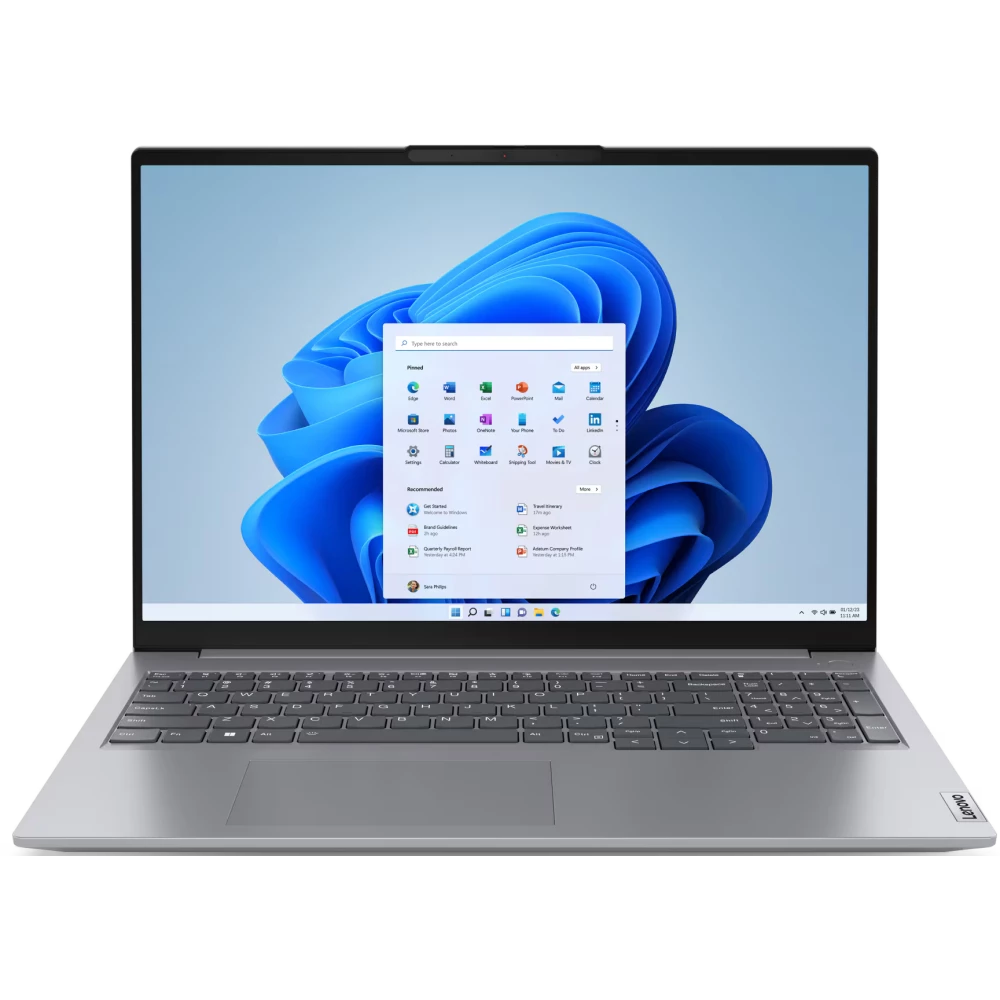 Ноутбук Lenovo Thinkbook 16 G6 IRL (21KH00SMEV) 16", IPS, Intel Core i5 13420H 2.1ГГц, 8 ядер, 16ГБ DDR5, 512ГБ SSD, Intel UHD Graphics, без ОС серый