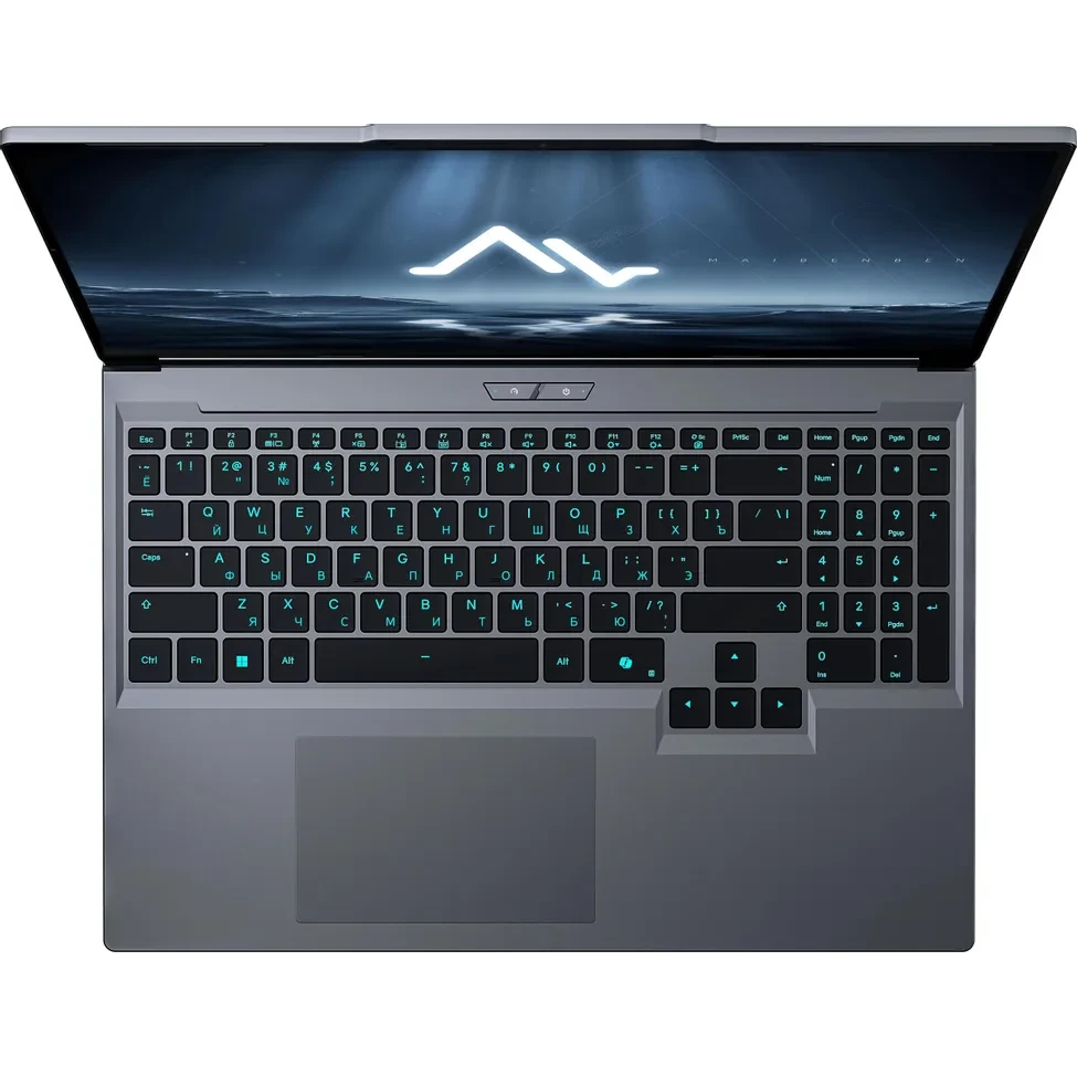 Ноутбук Maibenben X16C-i73757 (X16C-i737570GERLG4E10) 16" QHD IPS 180Hz, Intel Core i7-13700HX, 16Gb, 1Tb SSD, NVidia RTX5070 8Gb, Linux, серый