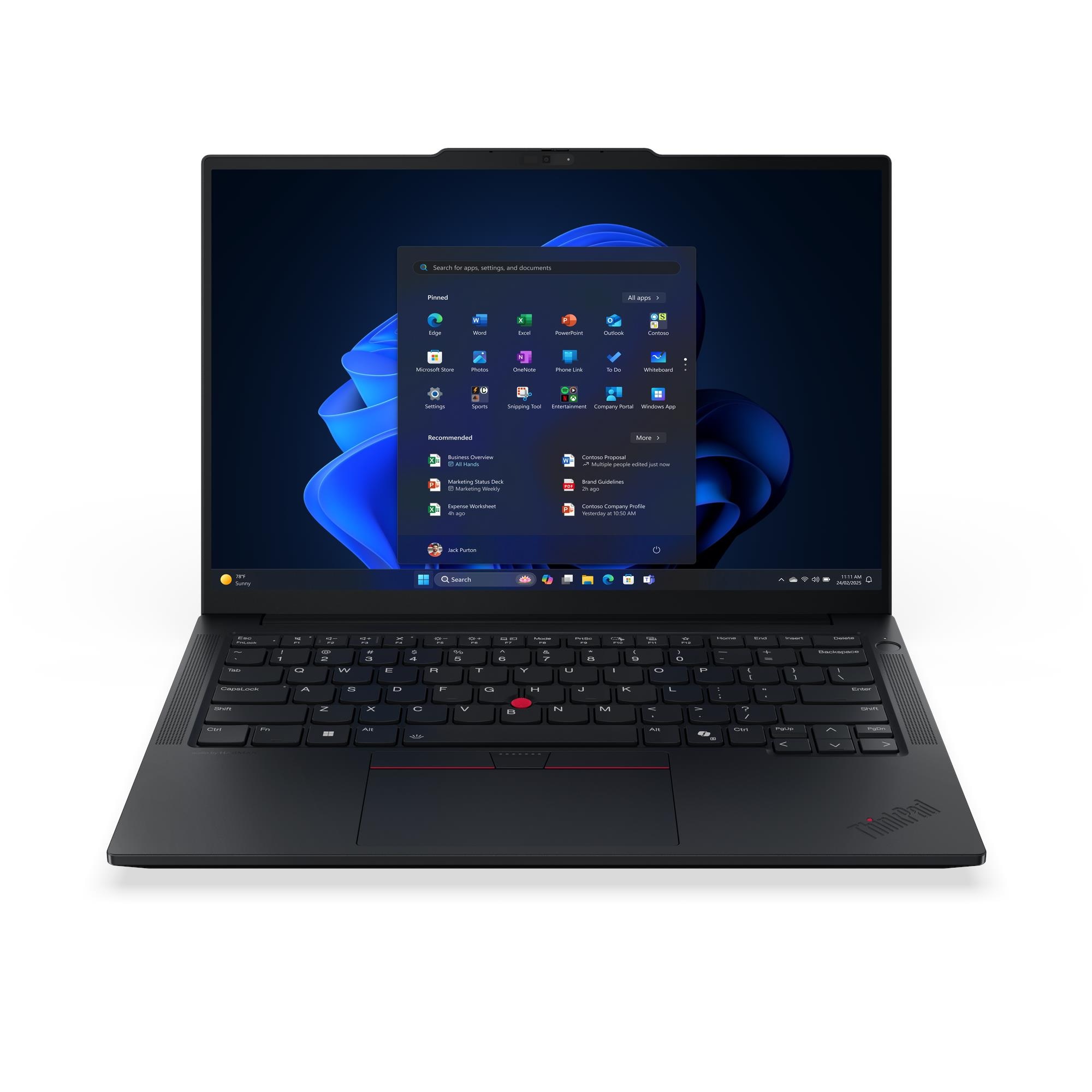 Ноутбук Lenovo ThinkPad E14 G7 (21T9006CIG) Core 5 210H 16Gb SSD512Gb Intel Graphics 14" IPS WUXGA (1920x1200) без ОС black WiFi BT Cam