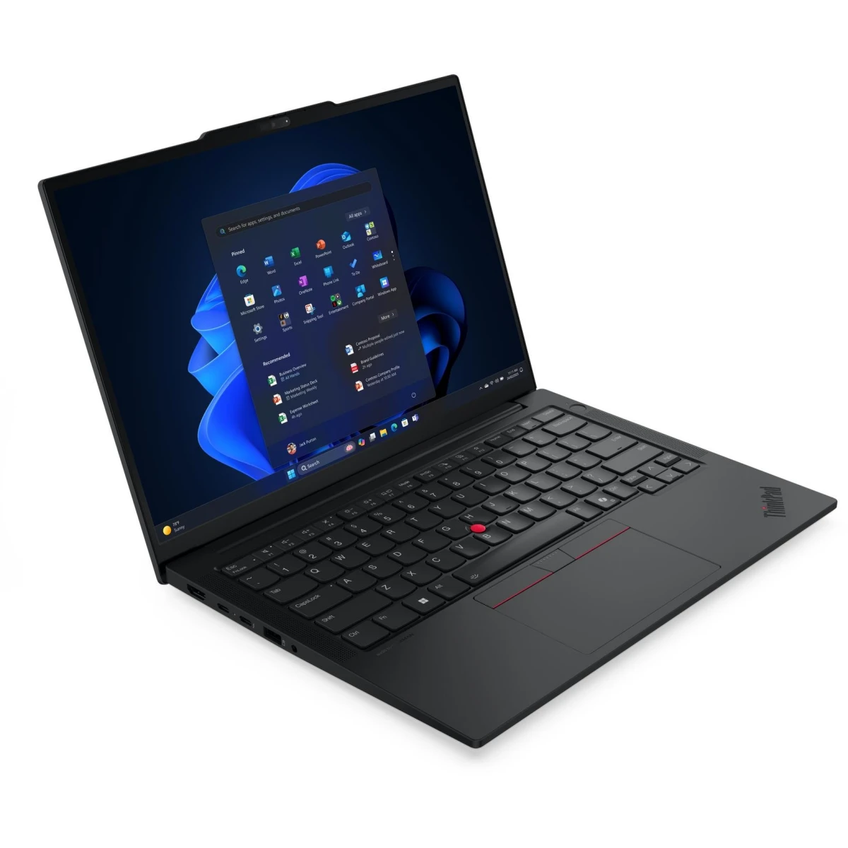 Ноутбук LENOVO ThinkPad E14 Gen7 IAL (21SYS6D200) 14 WUXGA(1920х1200) AG 300nits, Ultra 5-225U, 16GB DDR5, 512GB SSD M.2 2242, Integrated, WiFi6E+BT