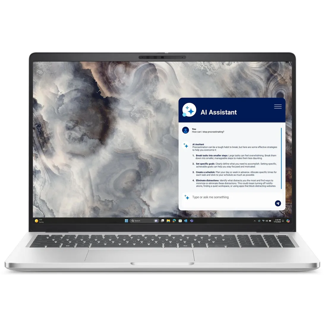 Ноутбук Dell Pro 16 Plus (PRO16PL-7617-Linux) Core Ultra 7 266V 16Gb SSD1Tb Intel Graphics 16" IPS FHD+ (1920x1200) grey WiFi BT Cam