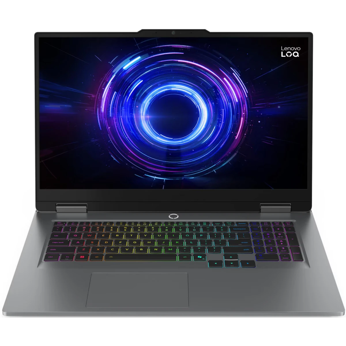 Ноутбук Lenovo LOQ 17IRX10 (83JH00DERK) 17.3" FHD IPS 300N 165Hz/ i5-13450HX/ 24Gb/512Gb SSD/RTX 5050 8Gb/no OS/Luna Grey