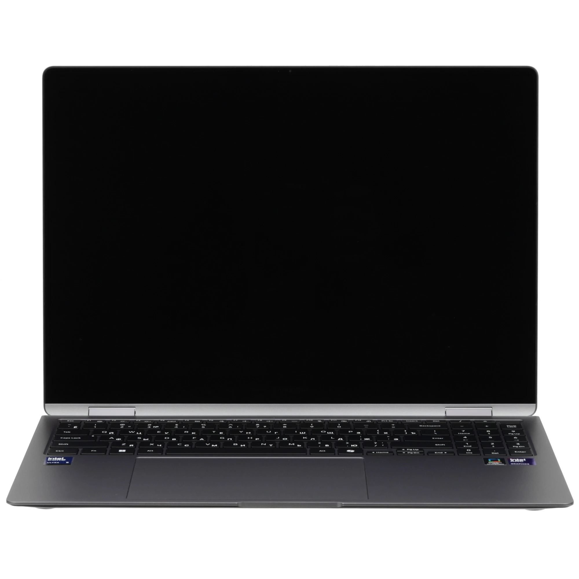Ноутбук Samsung Galaxy Book 5 Pro 360 NP960 (NP960QHA-KG3IN) Core Ultra 5 226V 16Gb SSD512Gb Intel Arc 130V AMOLED Touch 2.8K (2880x1800) Win11H grey