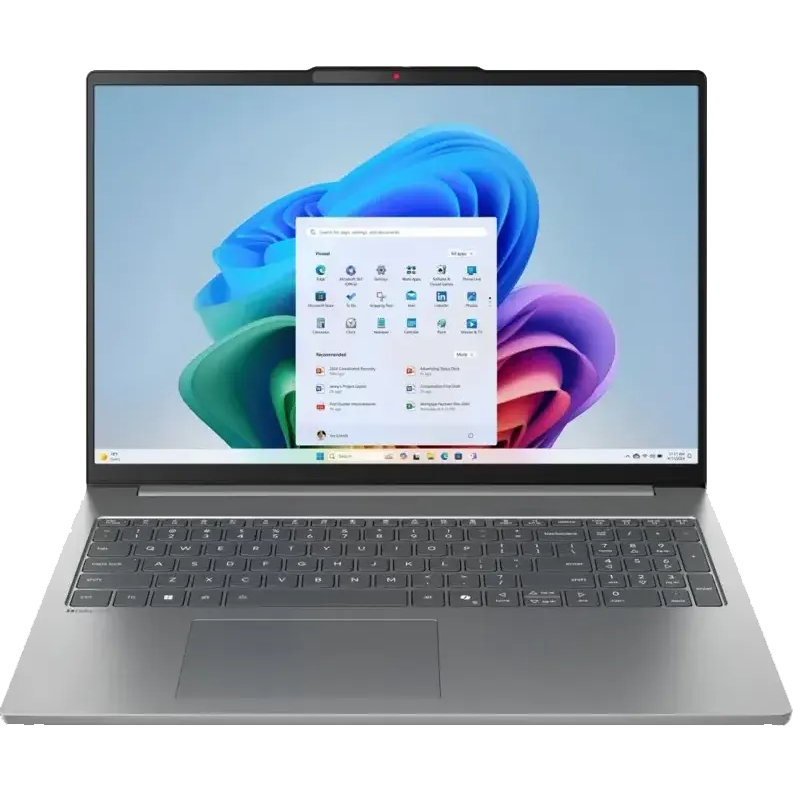 Ноутбук Lenovo IdeaPad Slim 5 16AHP10 (83HW000CRK) 16"(2880x1800 OLED)/AMD Ryzen 7 8845HS(3.8Ghz)/16384Mb/512PCISSDGb/noDVD/Int:AMD Radeon 780M/Cam/BT
