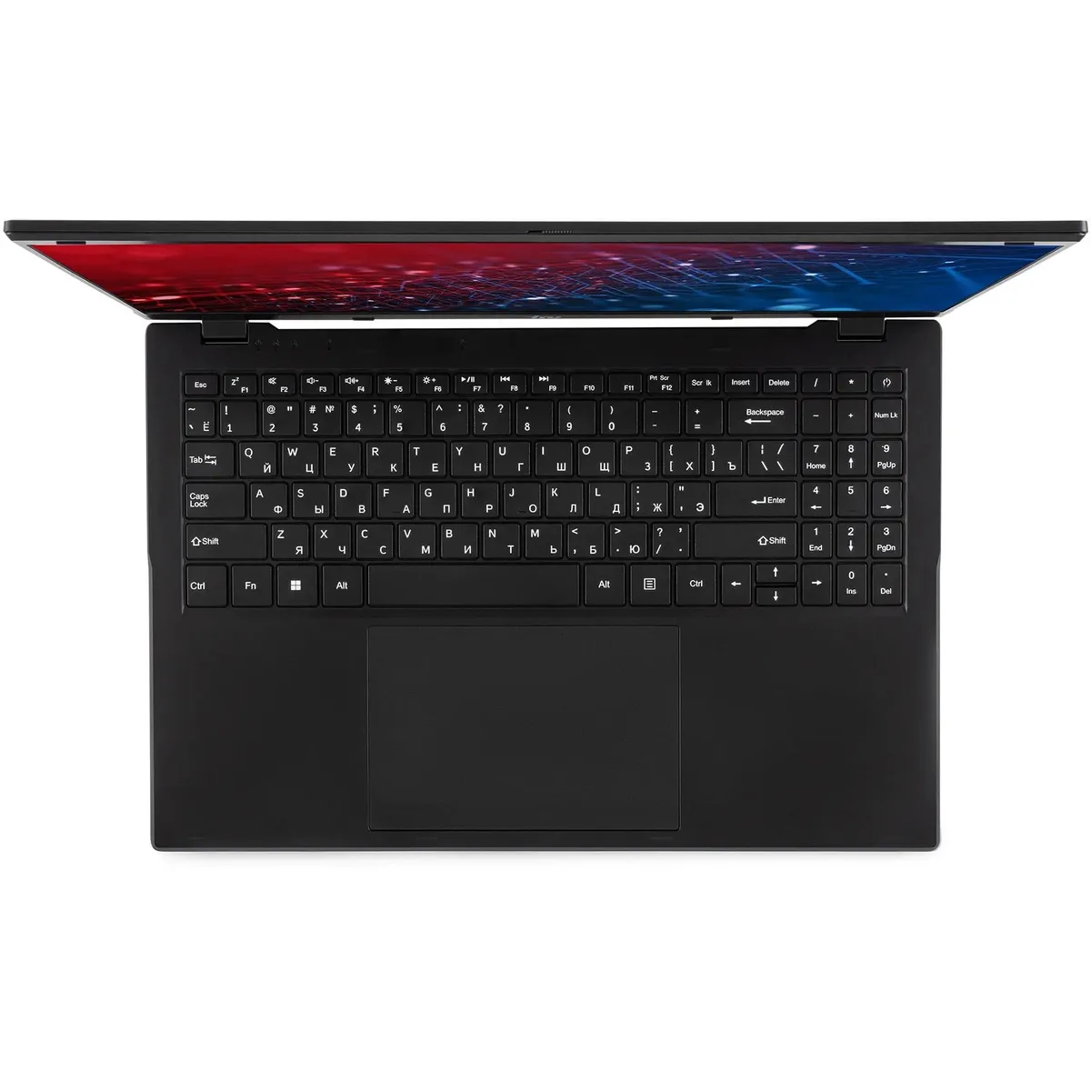 Ноутбук IRU Planio 15ING-2140843-FreeDOS Celeron N4500 16Gb SSD512Gb Intel UHD Graphics 15.6" IPS FHD (1920x1080) black WiFi BT Cam 6000mAh