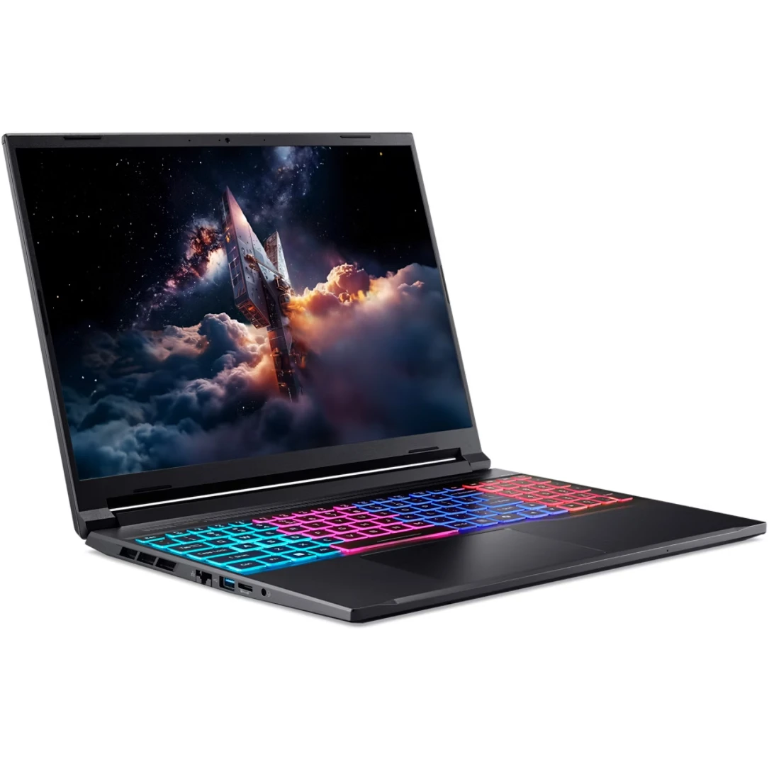 Ноутбук Acer Nitro V 16S ANV16S-71-57UH (NH.U28CD.005) Intel Core 5 210H/16Gb (1*16 D5)/SSD1Tb/RTX5060 8Gb (85W)/16"/IPS/WQXGA/2560x1600/NoOS/Black