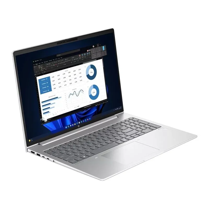 Ноутбук HP Probook 460 G11 (A38BHET#BH5) Core-Ultra7-155U, 16, 512-SSD,FPR, Backlit-KB, 16" WUXGA IPS, DOS, silver