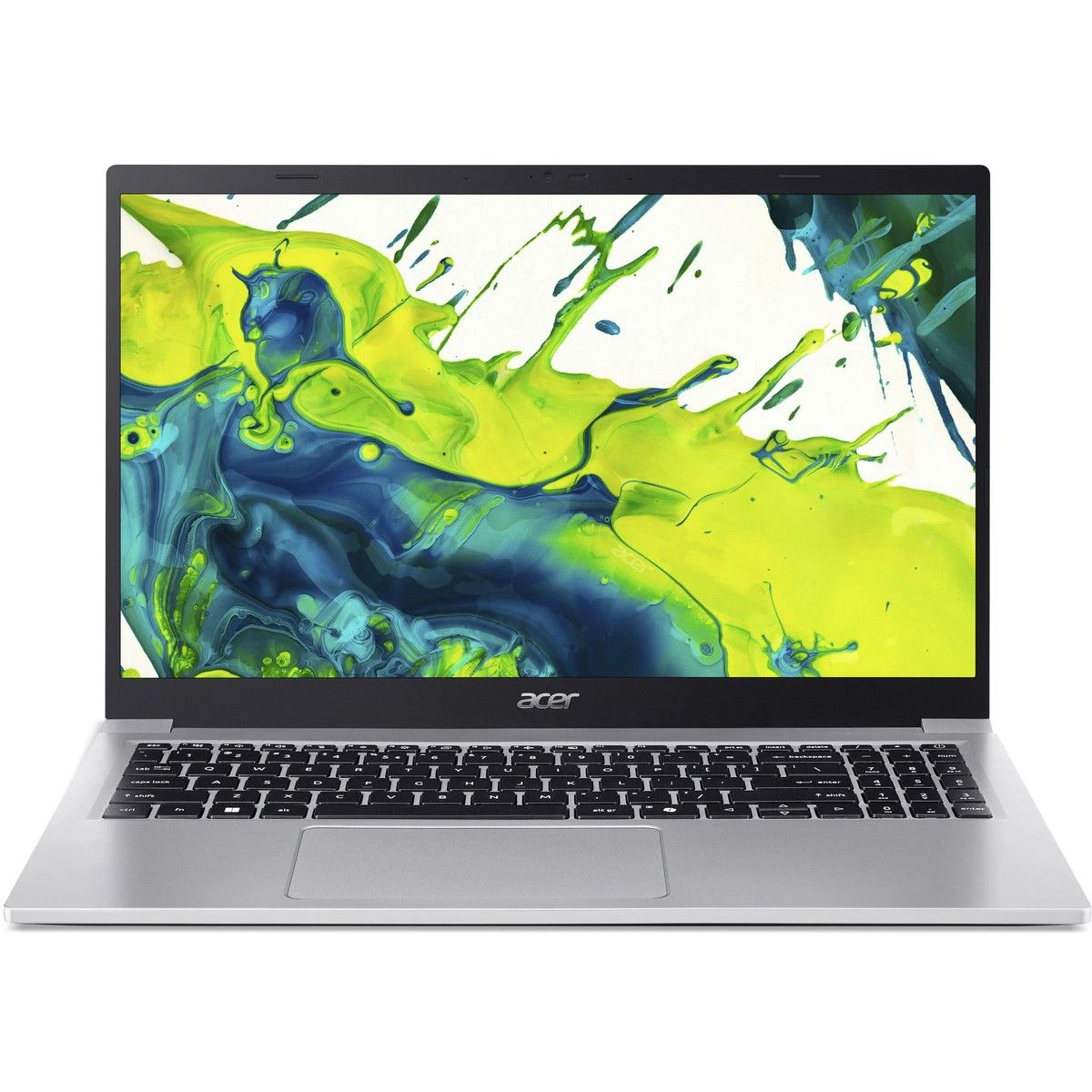 Ноутбук Acer Notebook Aspire Lite AL15-33P-3809 (NX.D2MEM.001) 15.6" FHD IPS/Intel Core 3 N355/8192Mb/512Gb SSD/HD/NoOS/Light Silver