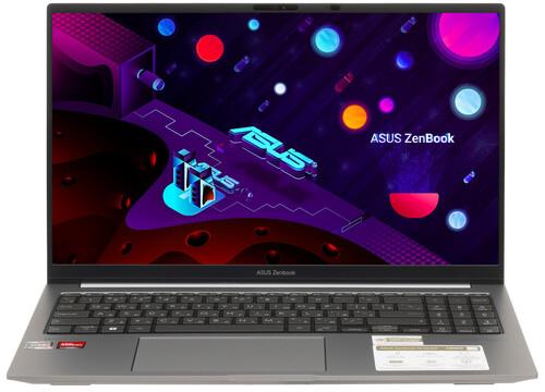 15.6" Ноутбук ASUS ZenBook 15 OLED UM3504DA-MA304 серый — фото 1