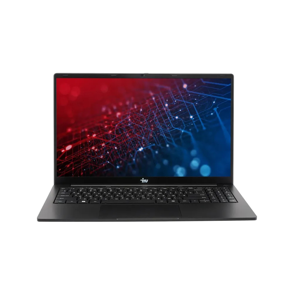 Ноутбук IRU Strato 15ALID5 (2150069) Core i3 1315U 8Gb SSD256Gb Intel UHD Graphics 15.6" IPS FHD (1920x1080) Windows 11 Pro black WiFi BT Cam 6000mAh