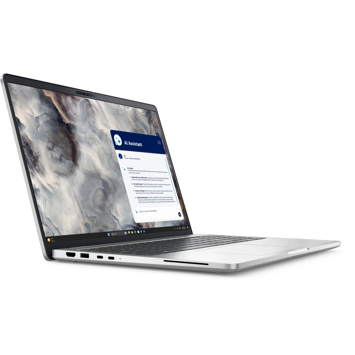 Ноутбук Dell Pro 16 Plus (Pro16Plus-5151) Ultra 5 235U 16” 16:10 FHD+ (1920x1200) 400nit AG, 16GB DDR5 (1x16GB) 512GB SSD, Intel graphics, 3cell 45Wh