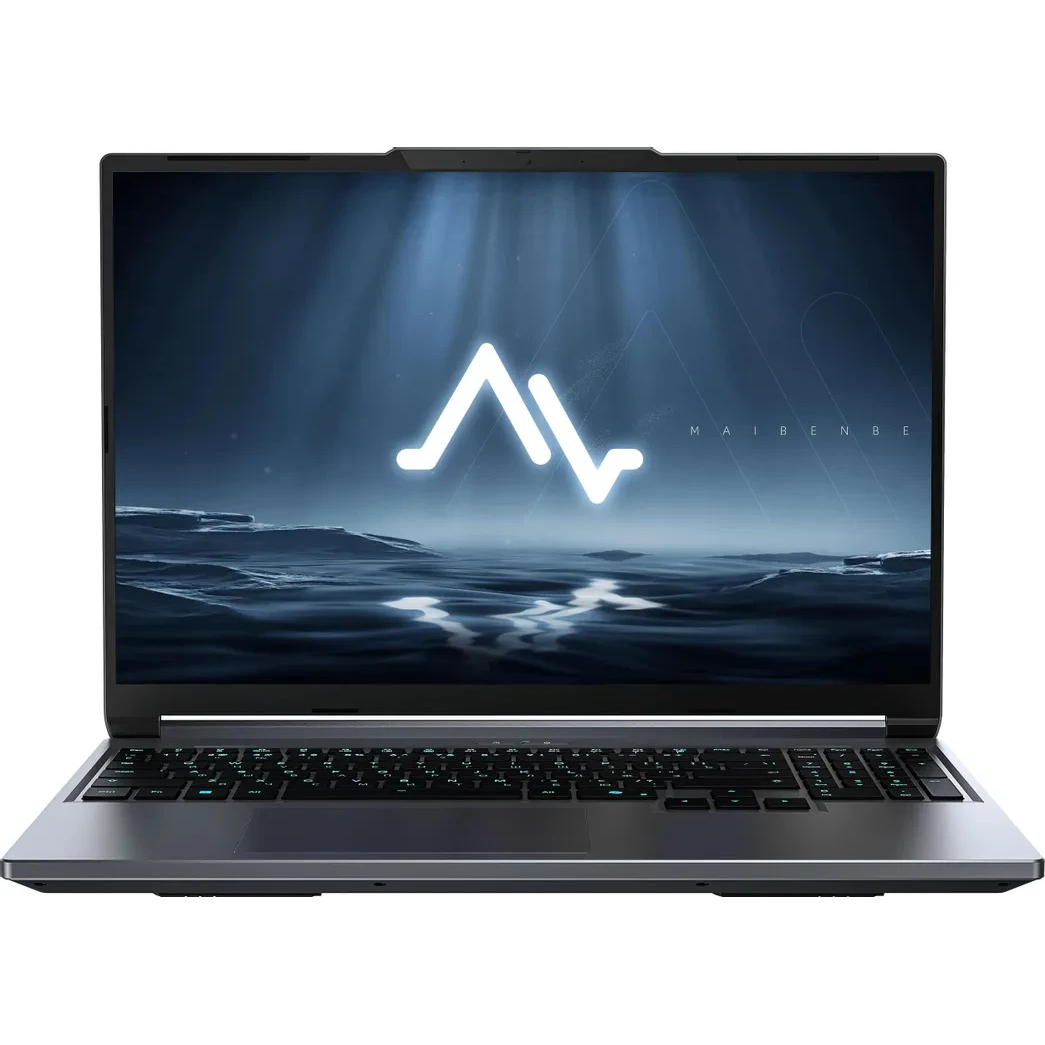 Ноутбук Maibenben X16C-i73757 (X16C-i737570GERLG4E10) 16" QHD IPS 180Hz, Intel Core i7-13700HX, 16Gb, 1Tb SSD, NVidia RTX5070 8Gb, Linux, серый