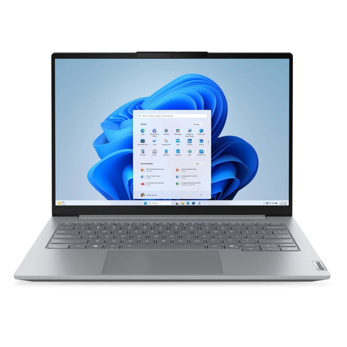 Ноутбук Lenovo ThinkBook 14 G8 IAL (21SJS05R00) 14" WUXGA IPS, Intel Core Ultra 5 225U, 16Gb, 512Gb SSD, FHD Cam, 45Whr, no OS, серый