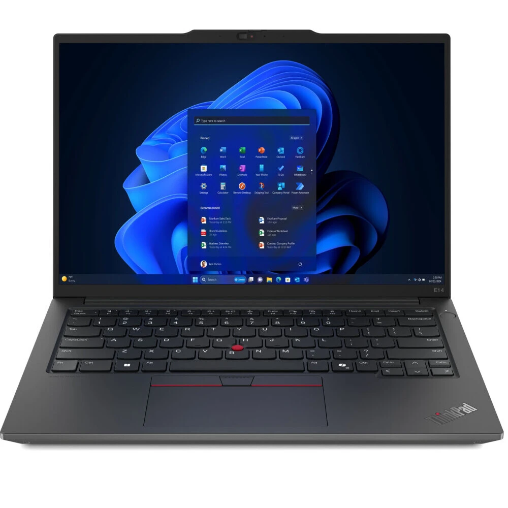 Ноутбук Lenovo ThinkPad E14 G6 (21M80024US_32G) Core Ultra 5 125U 32Gb SSD512Gb Intel Graphics 14" IPS WUXGA (1920x1200) без ОС black WiFi BT Cam