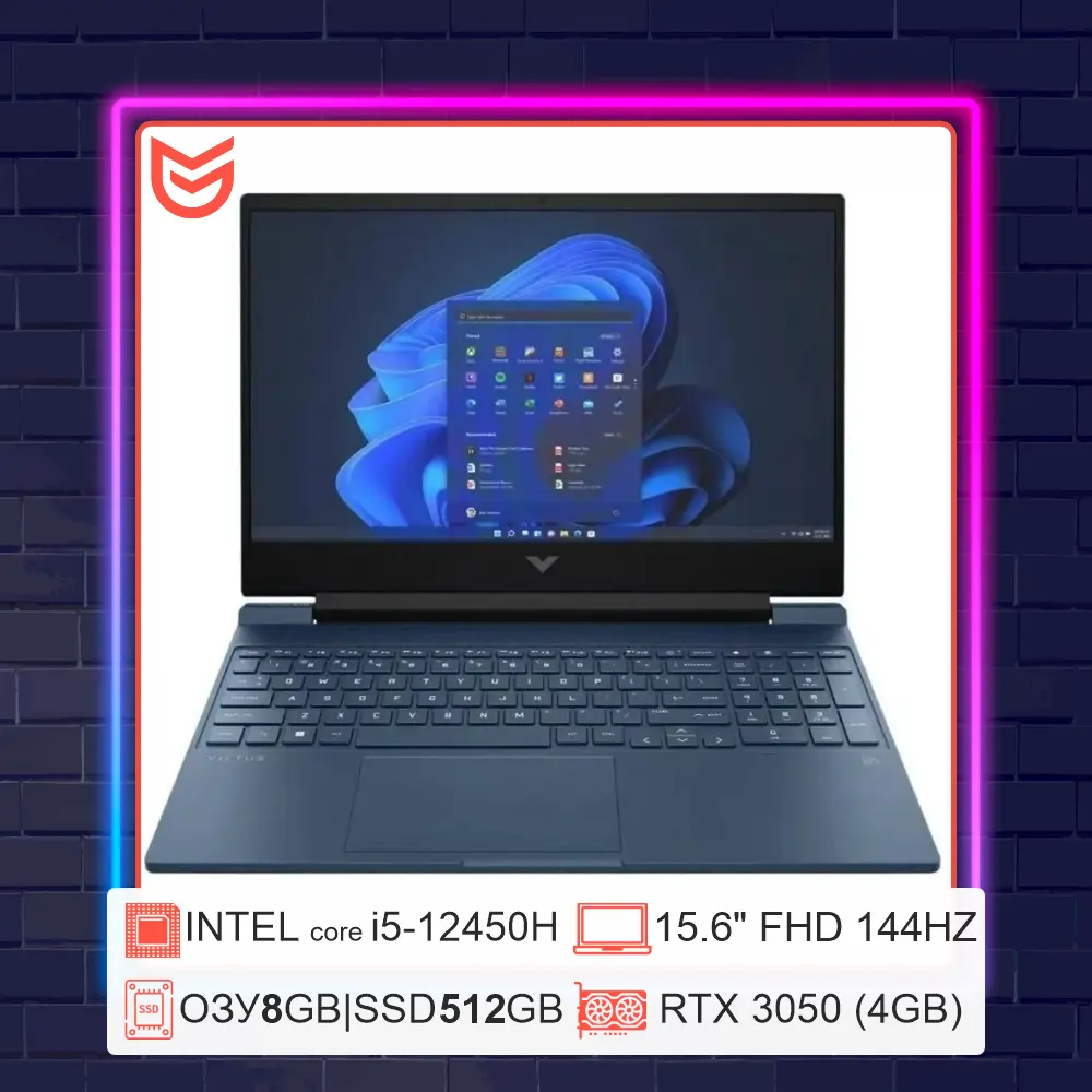 15.6" Ноутбук HP Victus 15-fa0033dx