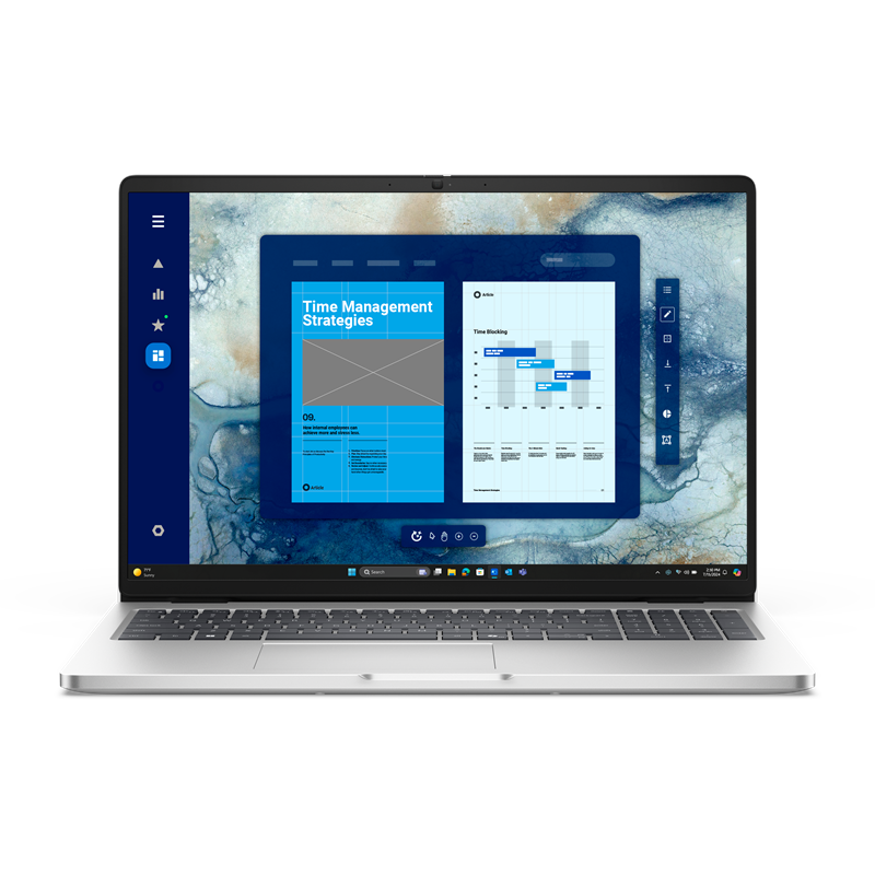 Ноутбук DELL 16 Pro Ultra 7 255U (Pro16-7615) 16” 16:10 FHD+ (1920 x 1200) 60Hz, IPS, Non-Touch, AGl, 300 nit,16GB (1x16GB) 1TB SSD Intel graphics