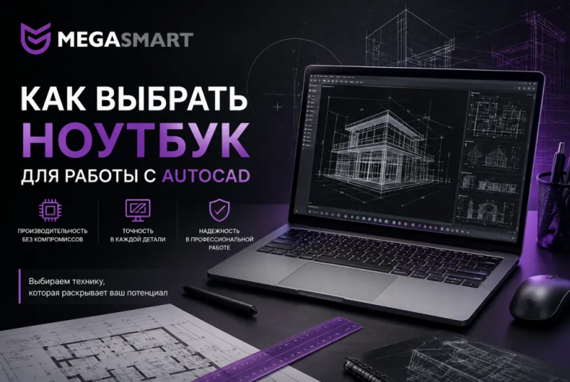 Как выбрать ноутбук для работы с AutoCAD?