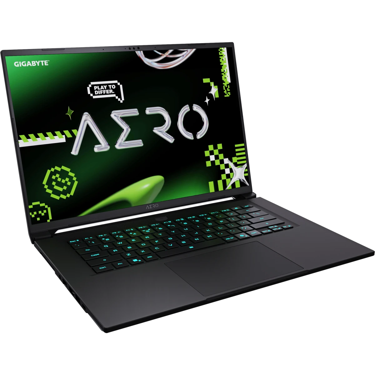 Ноутбук Gigabyte Aero X16 1WH (1WH93KZC94DD) Ryzen AI 7 350 16Gb SSD1Tb NVIDIA GeForce RTX 5070 8Gb 16" IPS QHD+ (2560x1600) без ОС silver WiFi BT Cam