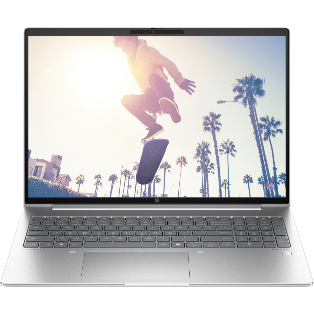 Ноутбук HP ProBook 460 G11 (B49ZPPT-FreeDOS) Core Ultra 7 155U 8Gb SSD512Gb Intel Graphics 16" IPS WUXGA (1920x1200) silver WiFi BT Cam Bag