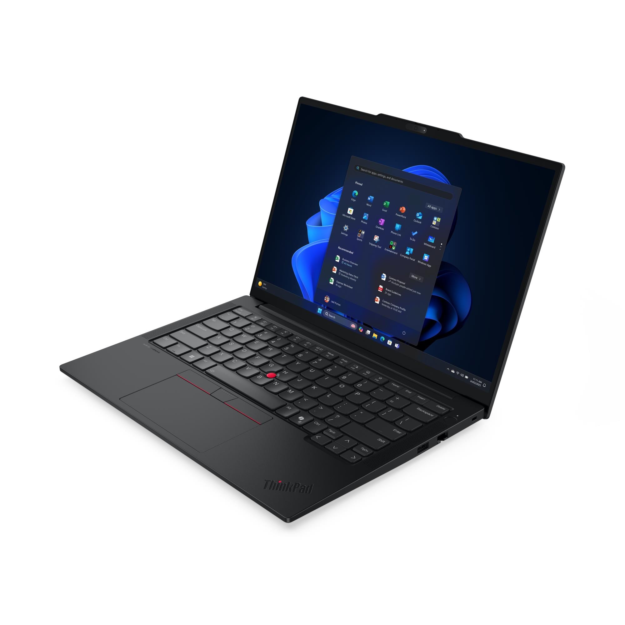 Ноутбук Lenovo ThinkPad E14 G7 (21T9006CIG) Core 5 210H 16Gb SSD512Gb Intel Graphics 14" IPS WUXGA (1920x1200) без ОС black WiFi BT Cam
