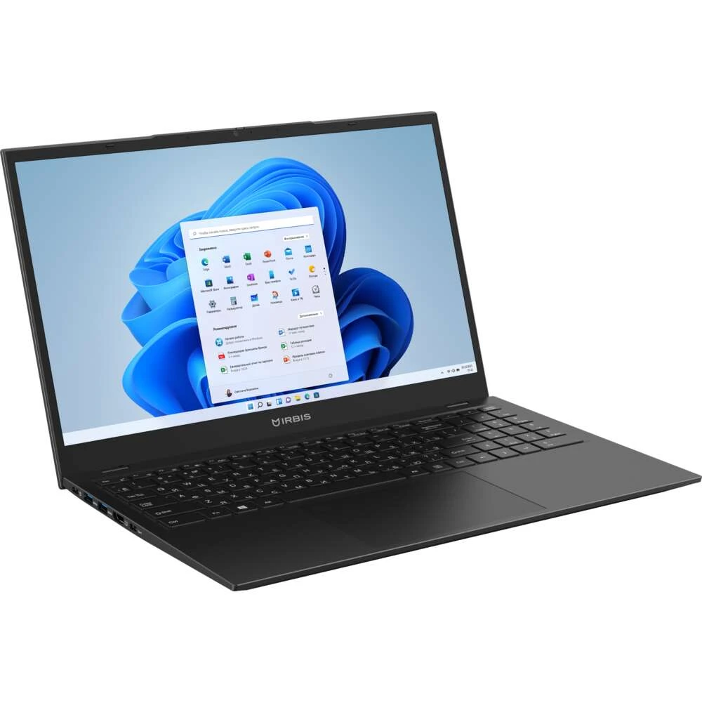 Ноутбук IRBIS SmartBook 15NBP3504B 15.6" FHD (1920x1080) IPS AG, Core i3-1215U, 8Gb DDR4-3200(1) 512Gb SSD, Wi-Fi 6+BT 5, 10000mAh, Metal Case Black