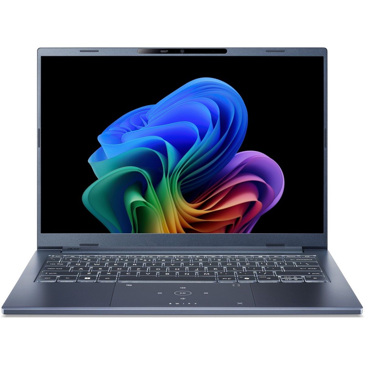 Ноутбук Acer Swift Go 14 AI SFG14-75-58NB (NX.JNBCD.007) Intel Core Ultra 5 226V/16Gb/SSD1Tb/14"/OLED/WUXGA/1920x1200/60Hz/NoOS/Blue