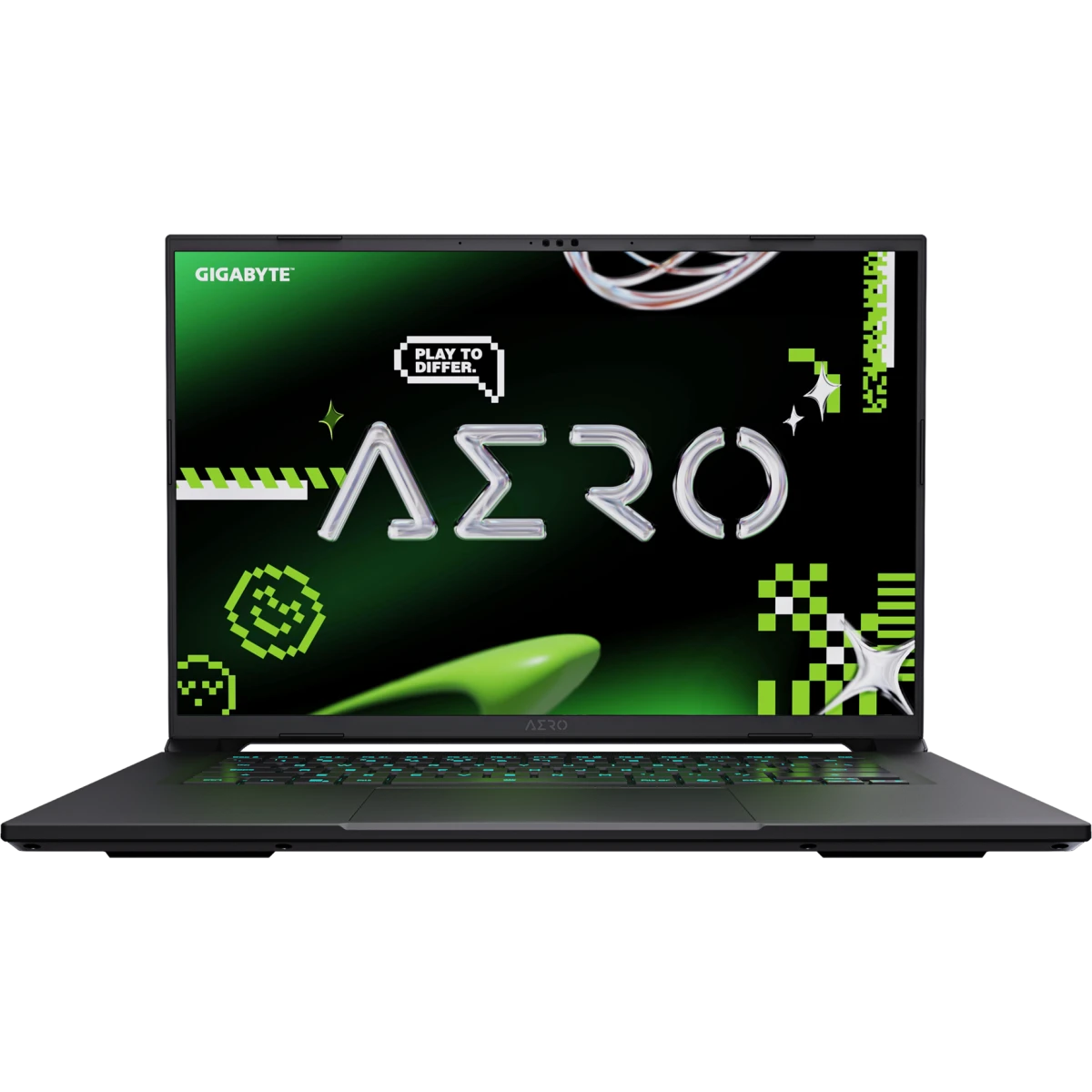 Ноутбук Gigabyte Aero X16 (1VH93KZC94AD) 1VH AMD Ryzen AI 7 350/16Gb/SSD1Tb/16"/IPS/QHD+/165Hz/RTX5060 8Gb/NoOS/Space Gray