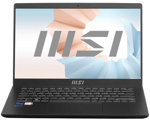 14" Ноутбук MSI Modern 14 C12M-228RU черный — фото 1