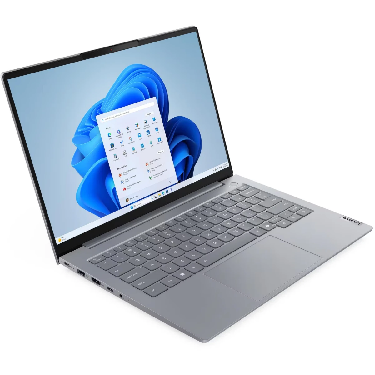 Ноутбук Lenovo Thinkbook 14 G9 IRL (21UY006FGQ-Win11Pro) Core 7 240H 32Gb SSD1Tb Intel Graphics 14" IPS WUXGA (1920x1200) grey WiFi BT Cam