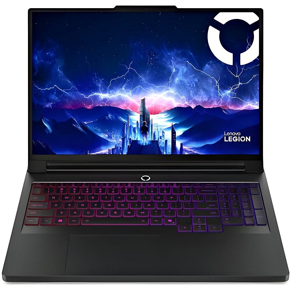 Ноутбук Lenovo Legion Pro 7 16AFR10H (83RU003JRK) 16" WQXGA OLED 500N 240Hz/R9-9955HX/32Gb/1Tb SSD/RTX 5070 Ti 12Gb/no OS/Eclipse Black