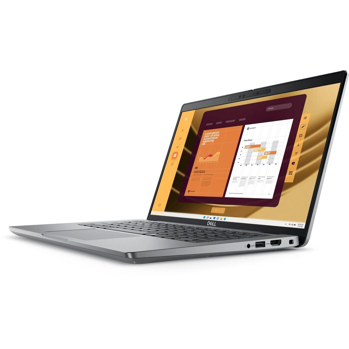 Ноутбук Dell Latitude 5450-7560 Core Ultra 7 155U 16Gb SSD512Gb Intel Arc 14" WVA FHD 1920x1080 Linux black WiFi BT Cam