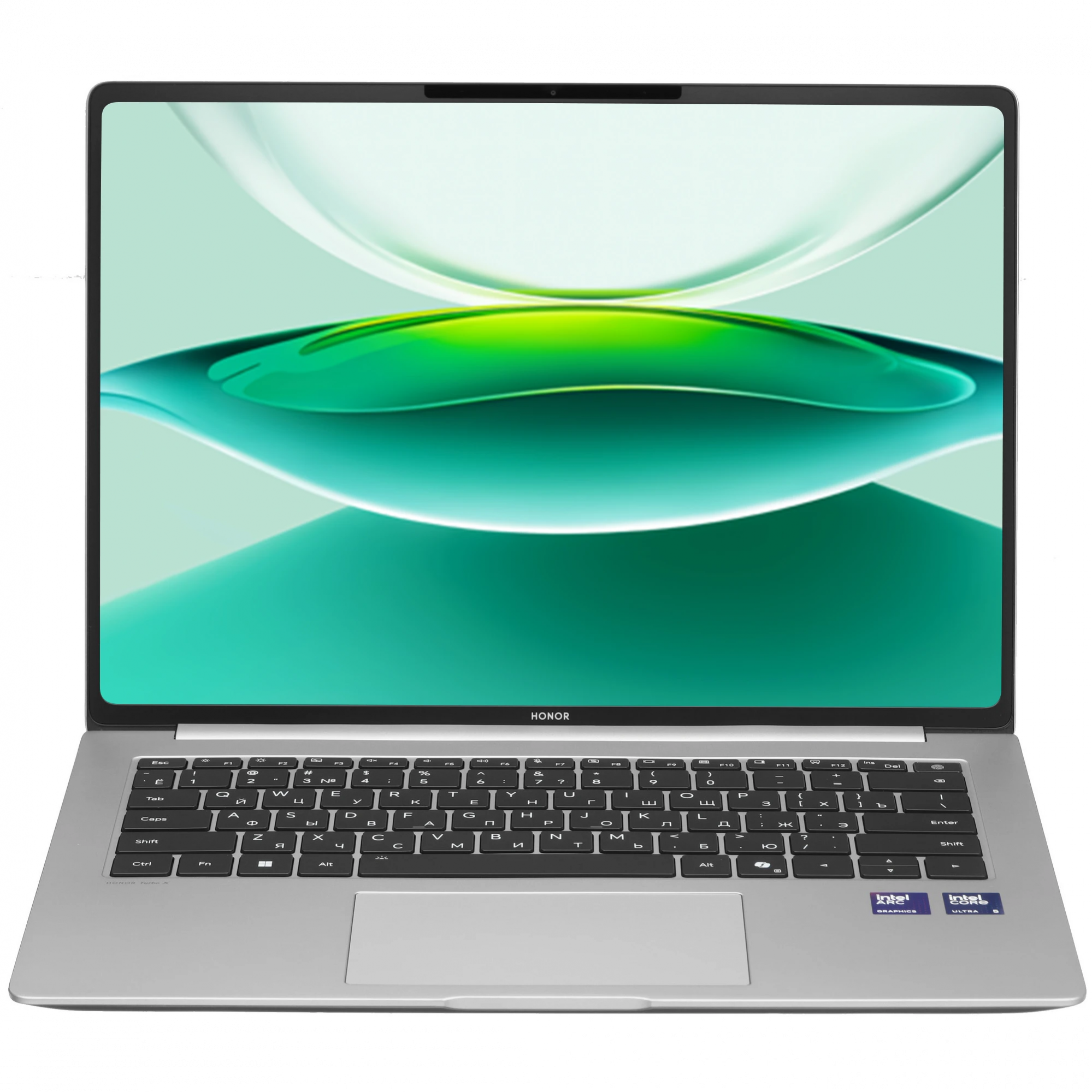 Ноутбук Honor MagicBook Pro 14 FMB-P (5301ANXH) 14.6", 2025, OLED, Core Ultra 5 225H 1.7ГГц, 14 ядер, 32ГБ LPDDR5x, 1ТБ SSD, Arc 130T, W11H серый