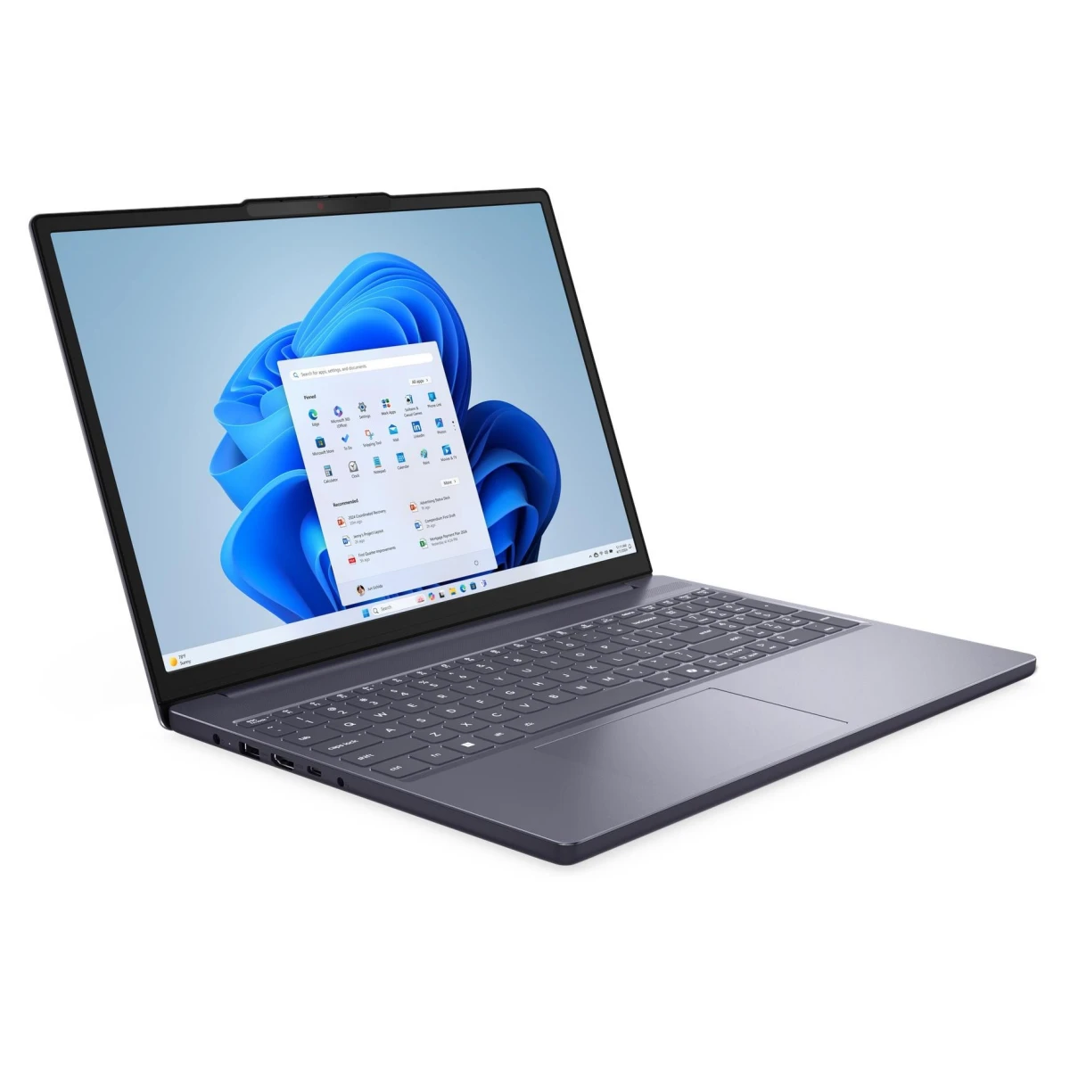 Ноутбук Lenovo IdeaPad Slim 3 15ARP10 (83K700PBPS) Ryzen 7 170 16Gb SSD512Gb AMD Radeon 680M 15.3" IPS WUXGA (1920x1200) без ОС grey WiFi BT Cam