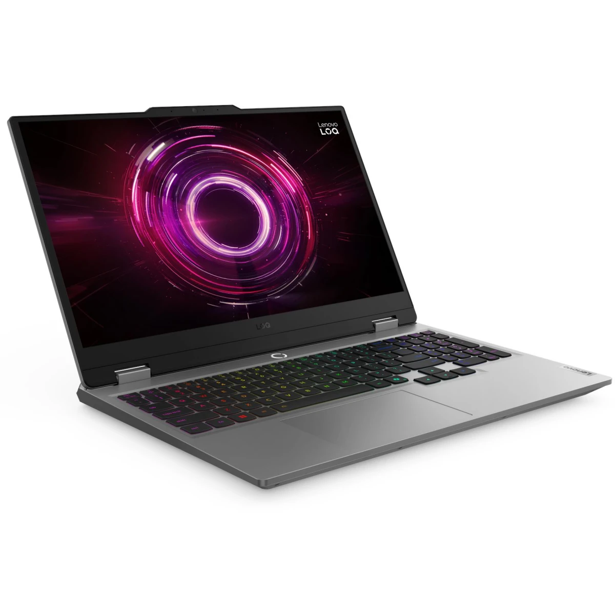 Ноутбук Lenovo LOQ 15AHP10 (83JG000VRK) 15.6" Full HD 1920x1080/AMD Ryzen 5 220/16 Gb/512 Gb SSD/nVidia GeForce RTX 5050 8GB/No OS/серый/2.4 кг