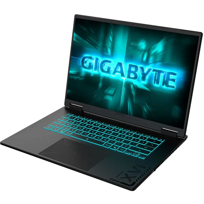 Ноутбук Gigabyte Gaming A16 GA63H (3VHK3EE893SD-Win11P) Ryzen 7 260 16Gb SSD512Gb NVIDIA GeForce RTX 5060 8Gb 16" IPS FHD+ Multi Language black