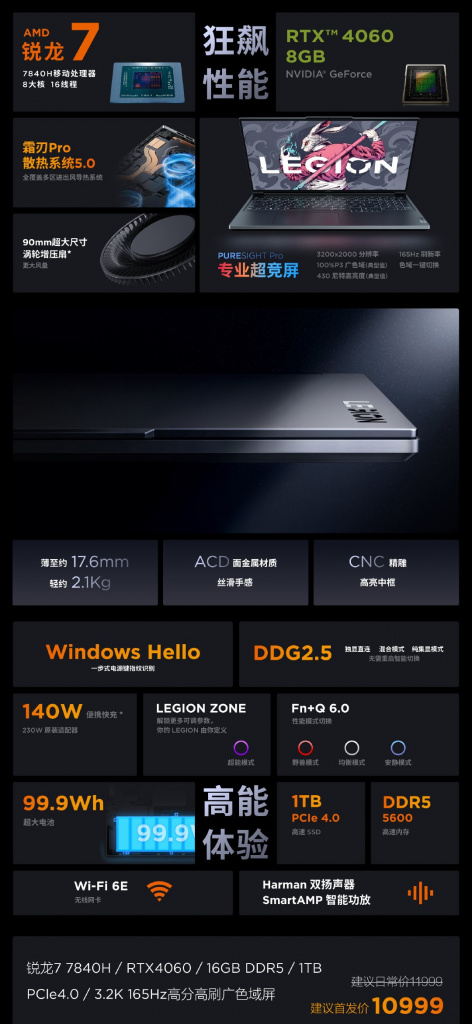 Lenovo Legion R9000X 2023 в ДНР Lenovo Legion R9000X 2023 в ДНР