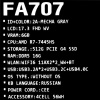 17.3" Ноутбук ASUS TUF Gaming FA707NUG-HX149 серый