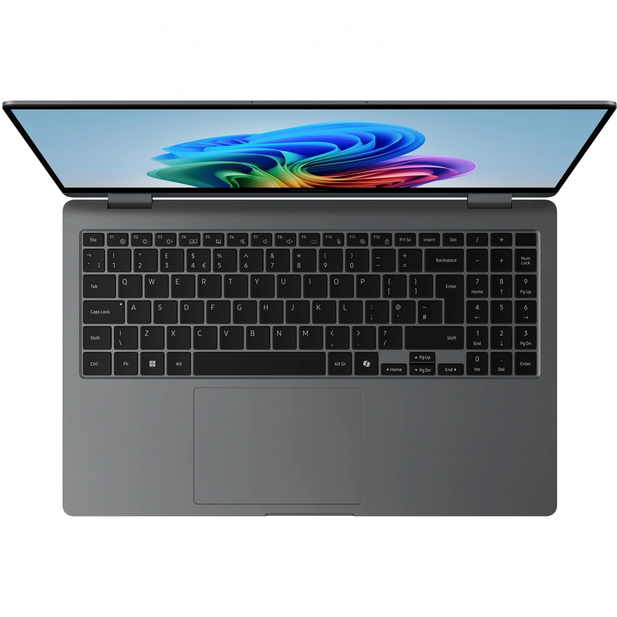 Ноутбук Samsung Galaxy Book 5 Pro 360 NP960 (NP960QHA-KG1IN)Core Ultra 7 256V 16Gb SSD512Gb Intel Arc 16" AMOLED Touch 2.8K (2880x1800) Win11Home grey