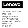 14" Ноутбук Lenovo ThinkBook 14 G8 IRL серый