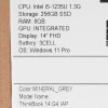 14" Ноутбук Lenovo ThinkBook 14 G4 IAP серый